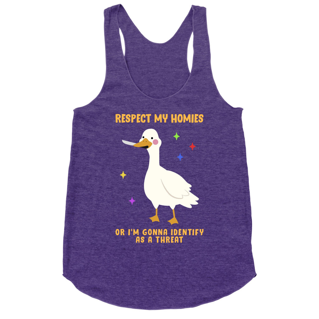 Respect My Homies Racerback Tank