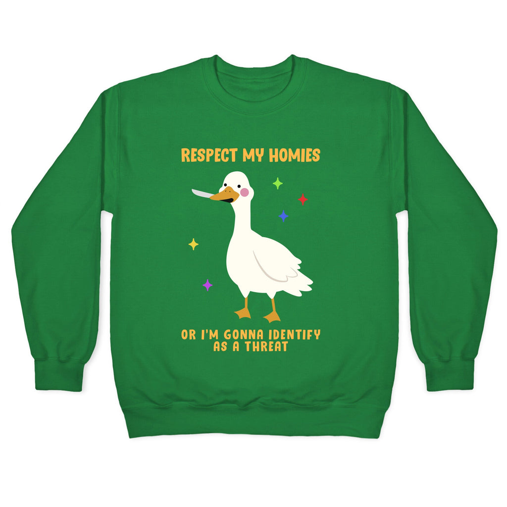 Respect My Homies Crewneck Sweatshirt