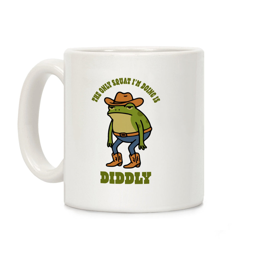 Diddly Squat Frog Coffee Mug