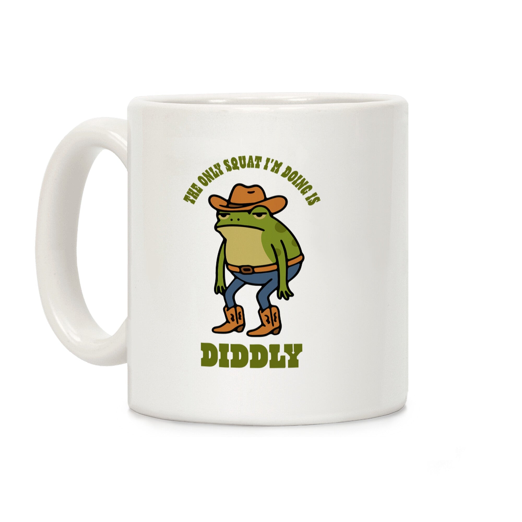Diddly Squat Frog Coffee Mug