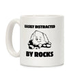 Easily Distracted By Rocks Coffee Mug