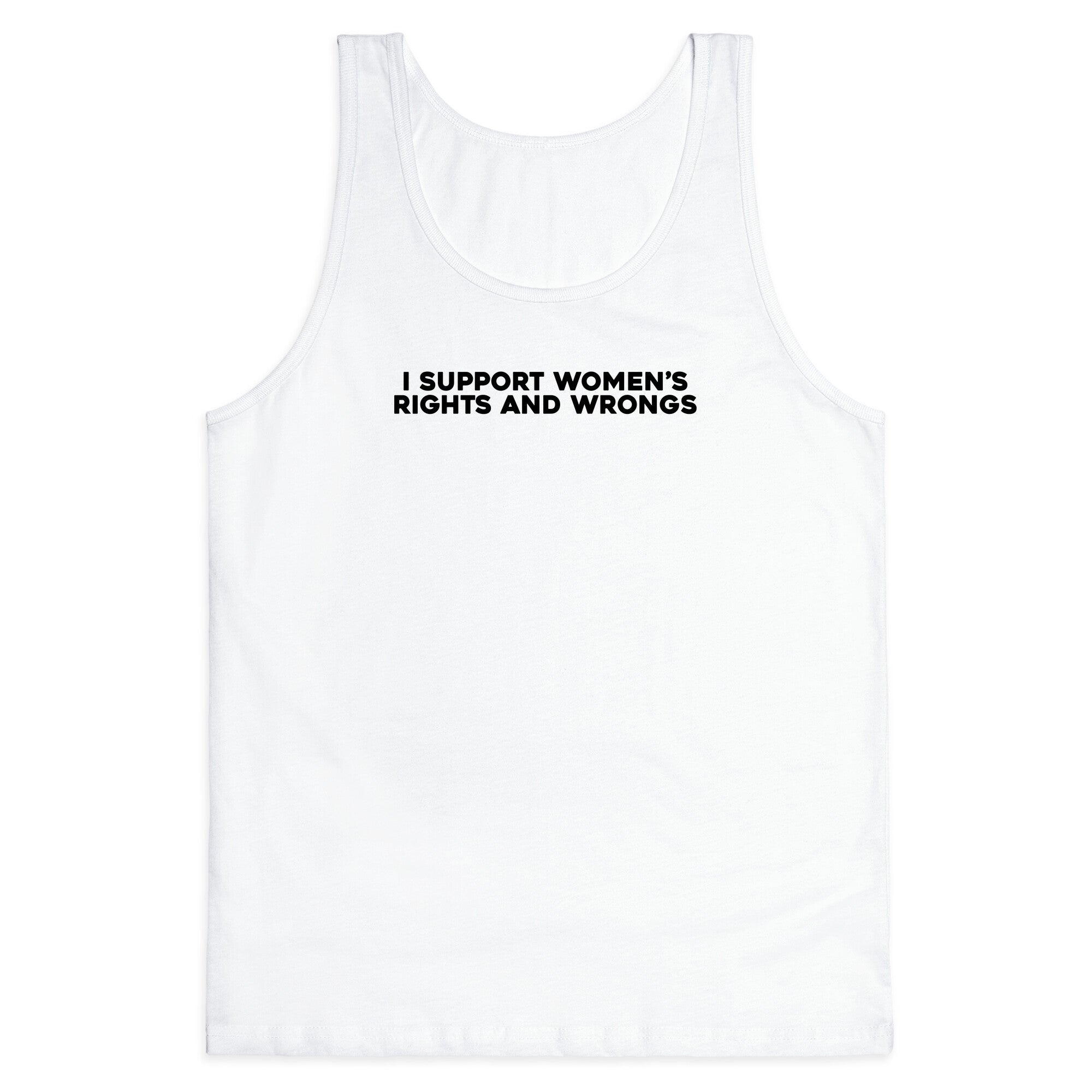Womens Rights And Wrongs Tank Top