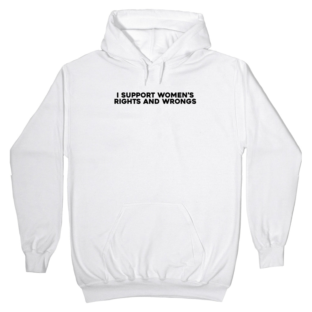 Womens Rights And Wrongs Hoodie