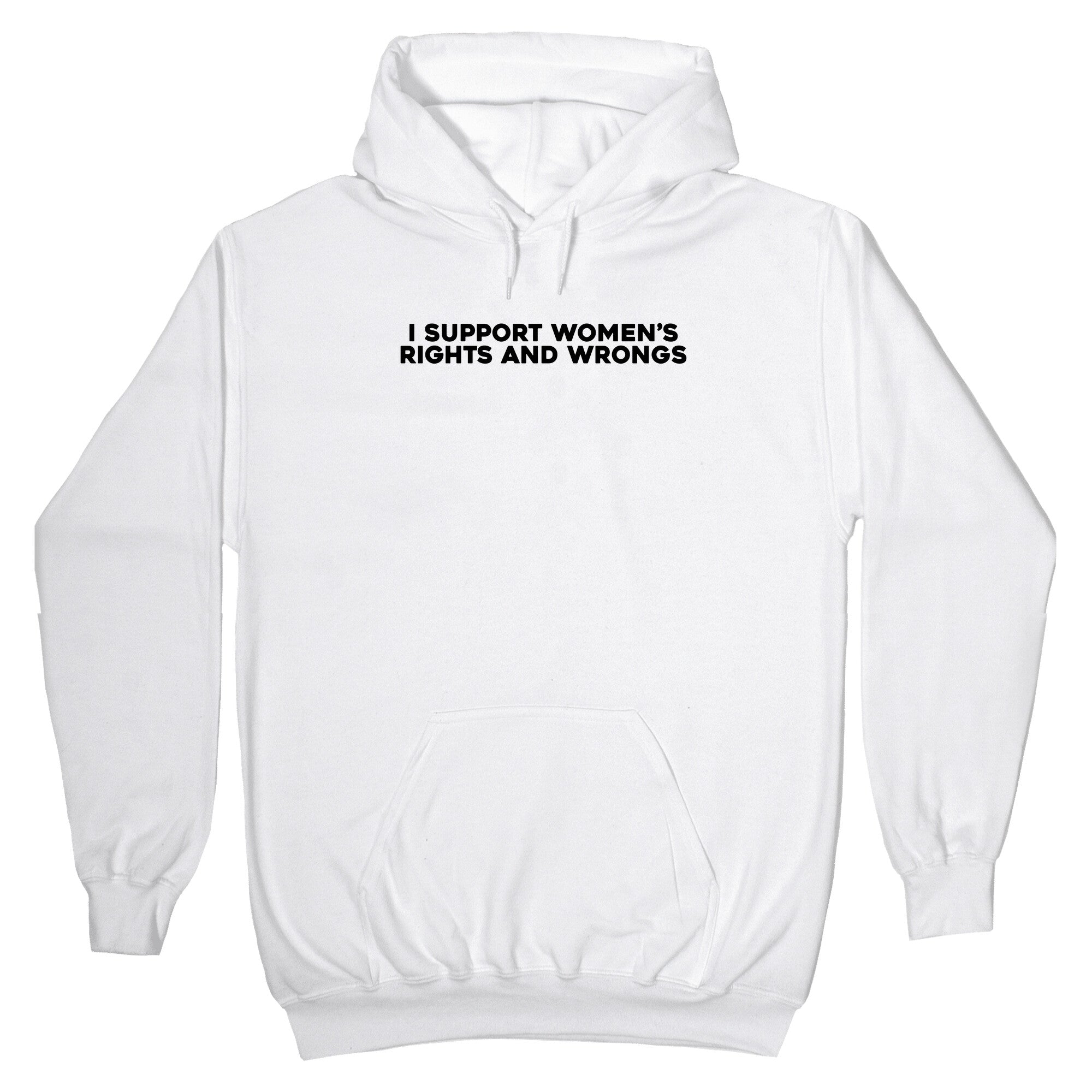 Womens Rights And Wrongs Hoodie