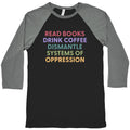 Dismantle Systems Of Oppression Baseball Tee