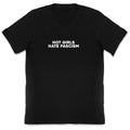 Hot Girls Hate Fascism V-Neck