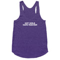 Hot Girls Hate Fascism Racerback Tank