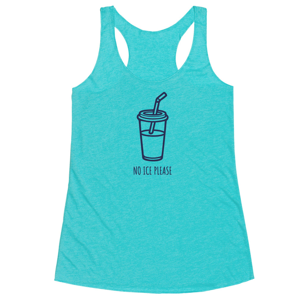 No ICE Please Racerback Tank