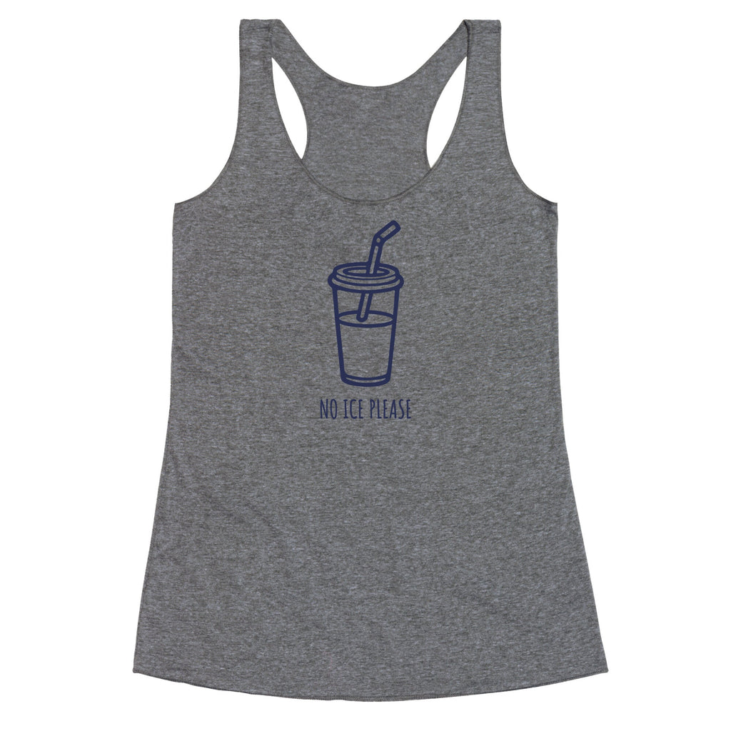 No ICE Please Racerback Tank