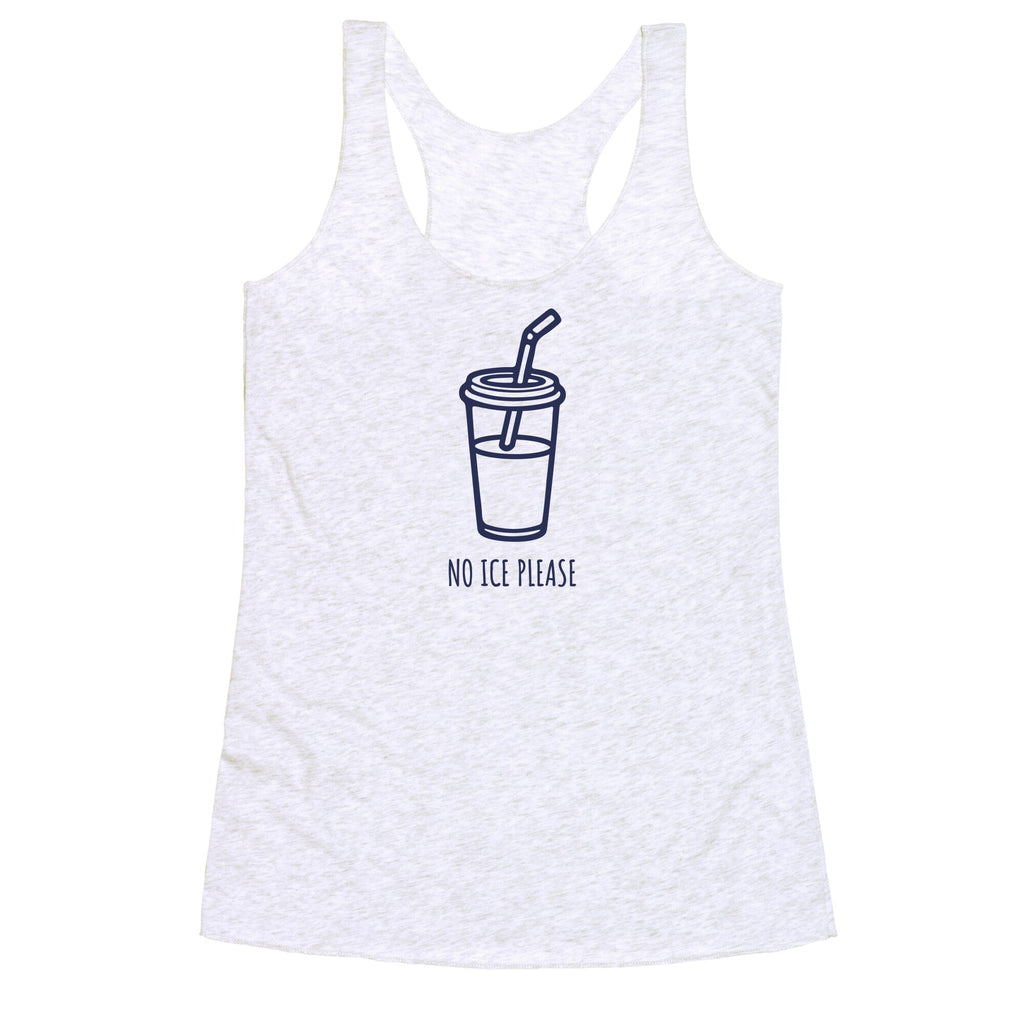 No ICE Please Racerback Tank