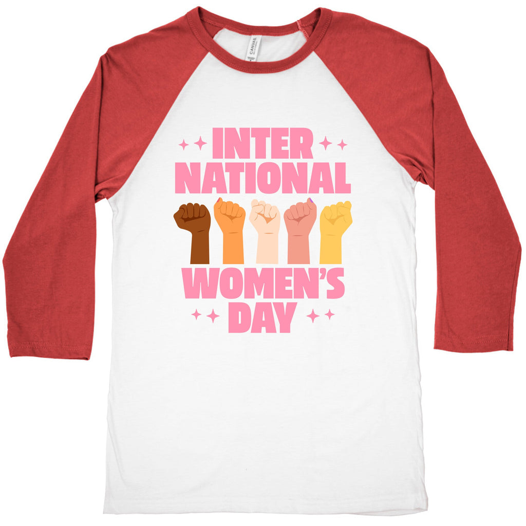 International Womens Day Baseball Tee