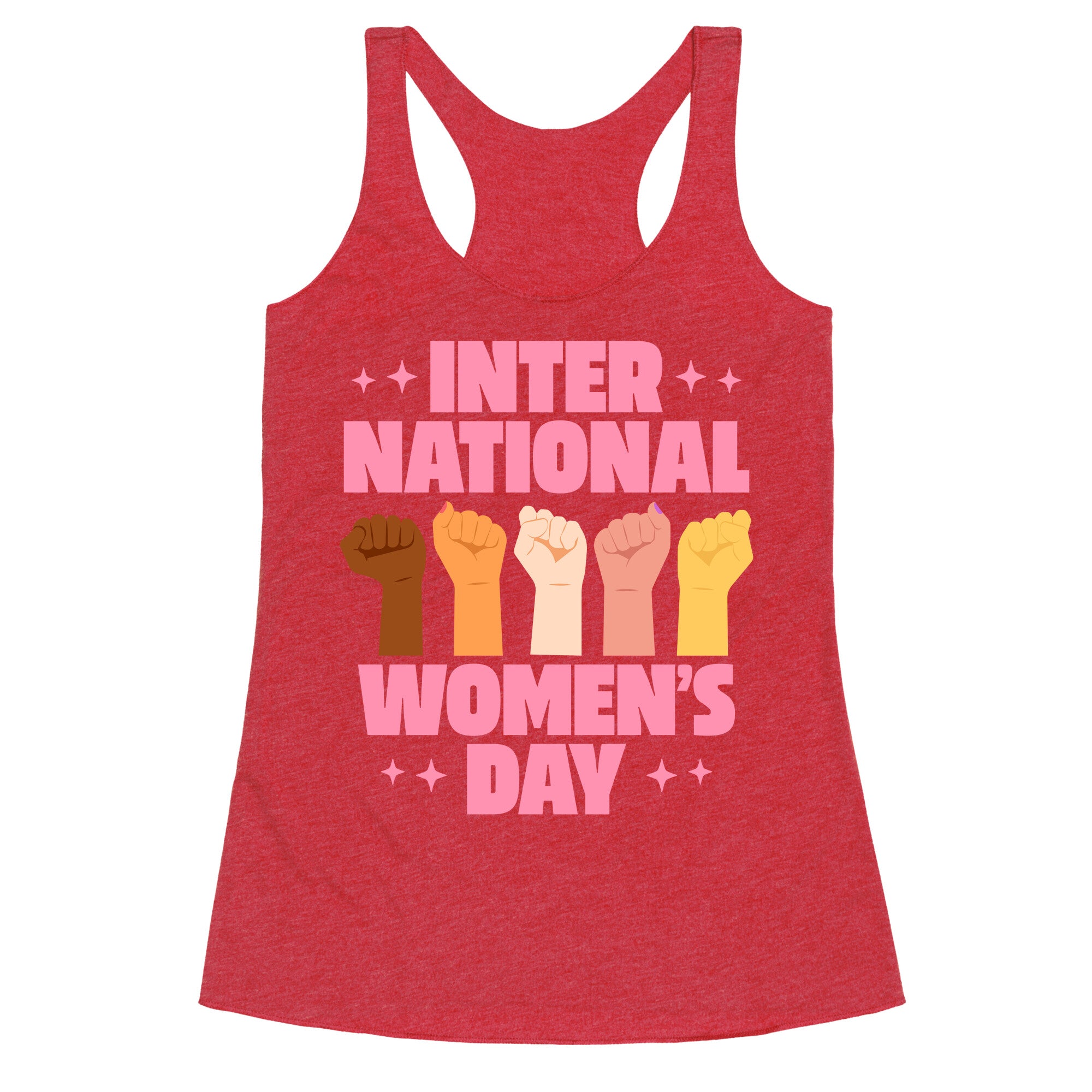 International Womens Day Racerback Tank