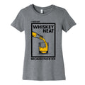 I Take My Whiskey Neat Because Fuck ICE Womens Cotton Tee