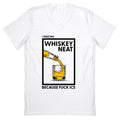 I Take My Whiskey Neat Because Fuck ICE V-Neck