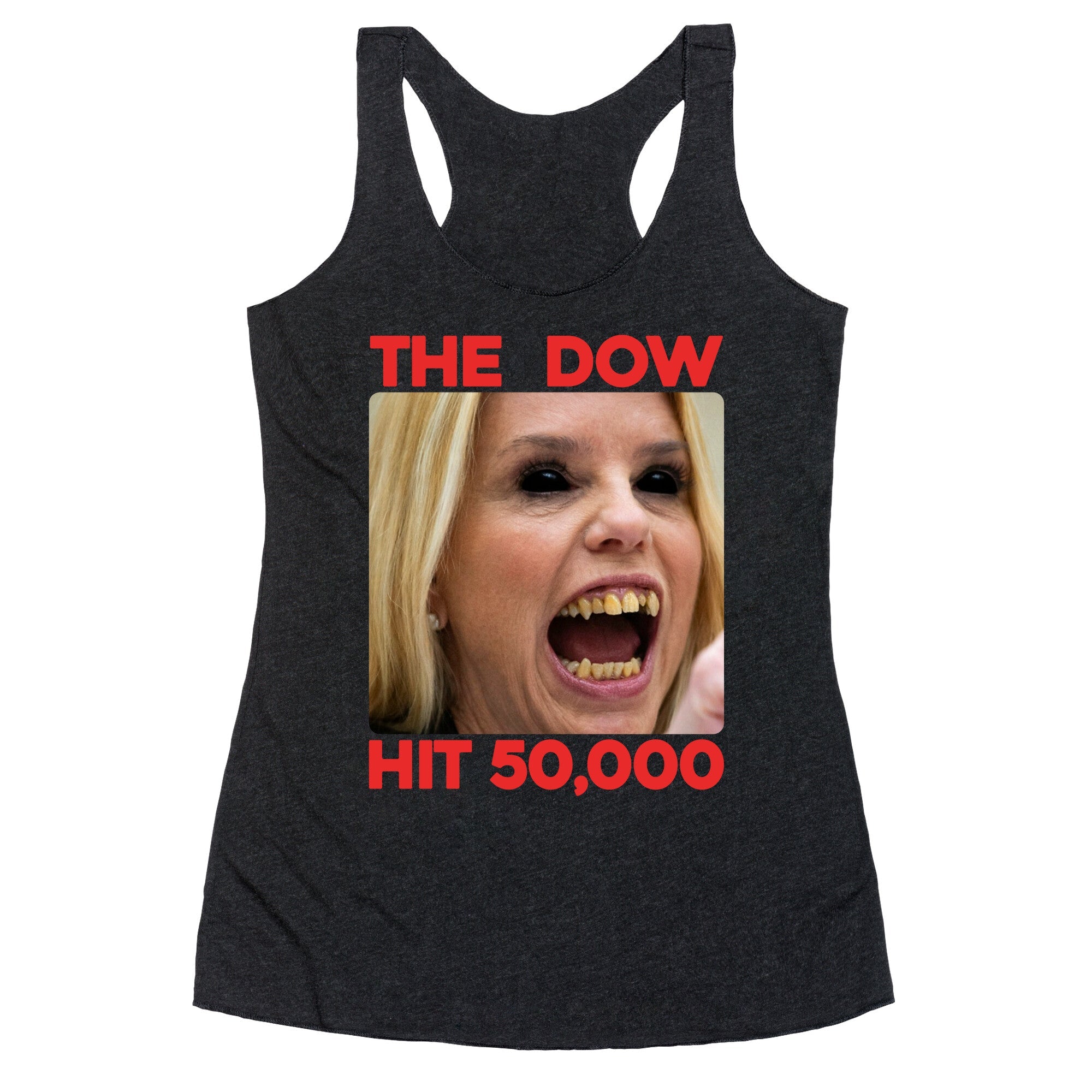 Bondi The DOW Hit 50,000 Racerback Tank