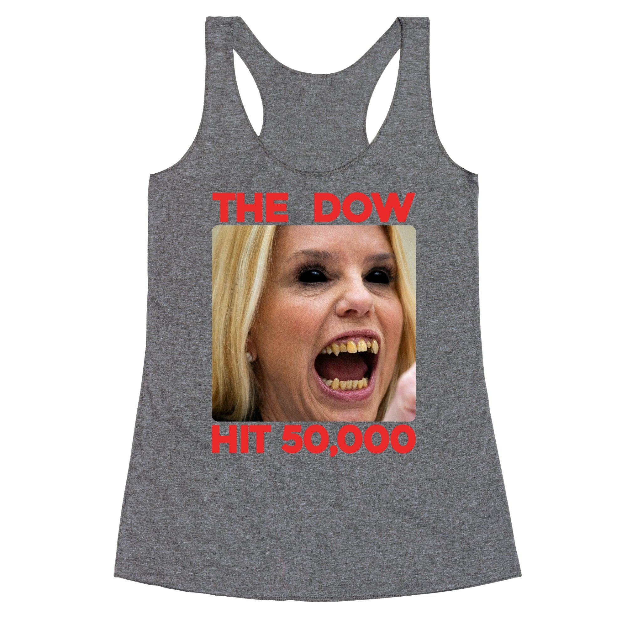 Bondi The DOW Hit 50,000 Racerback Tank