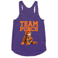 Punch The Monkey Racerback Tank