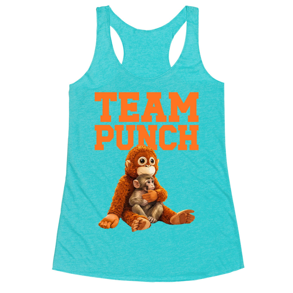 Punch The Monkey Racerback Tank