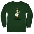 Saint Patricks Day Goose Longsleeve Tee