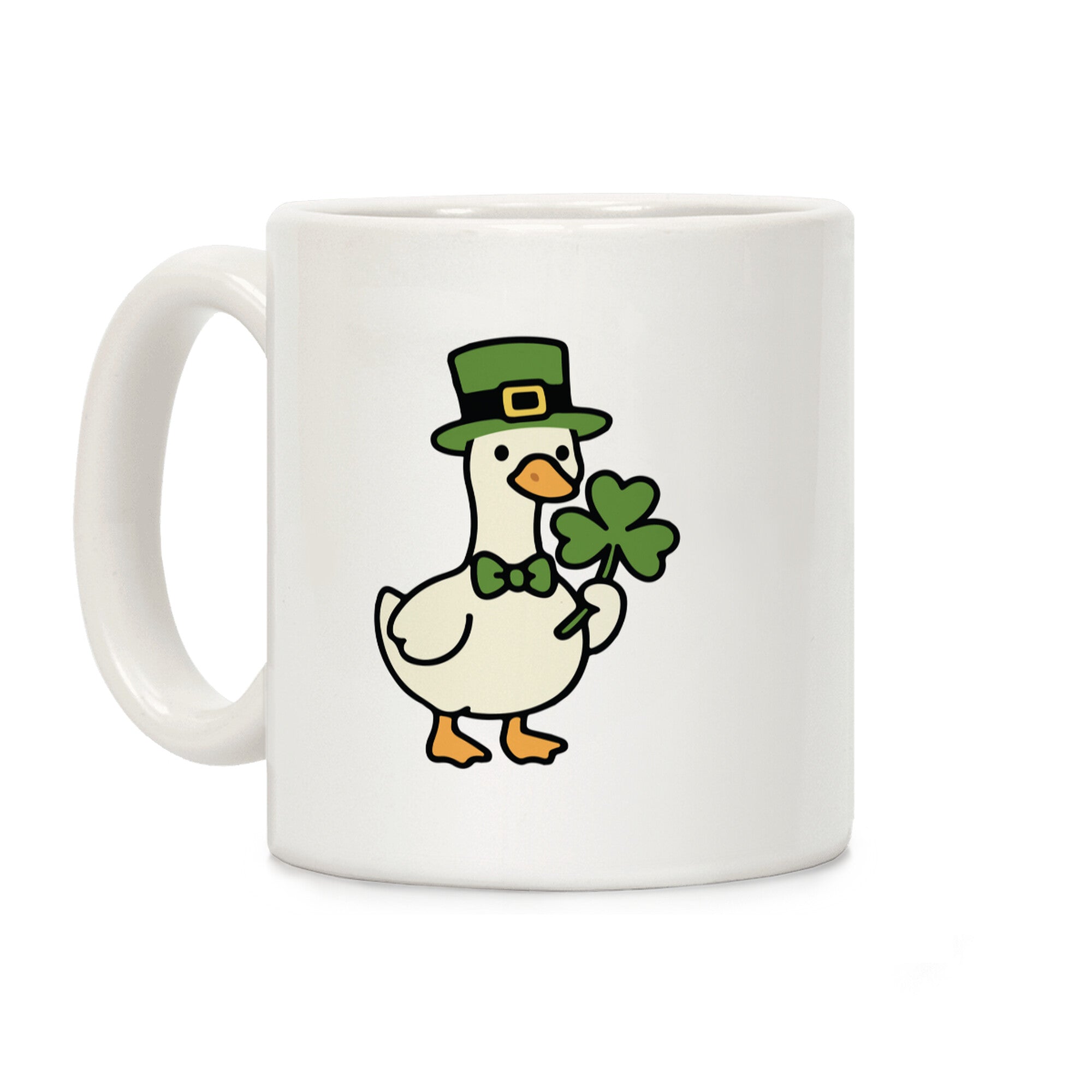 Saint Patricks Day Goose Coffee Mug