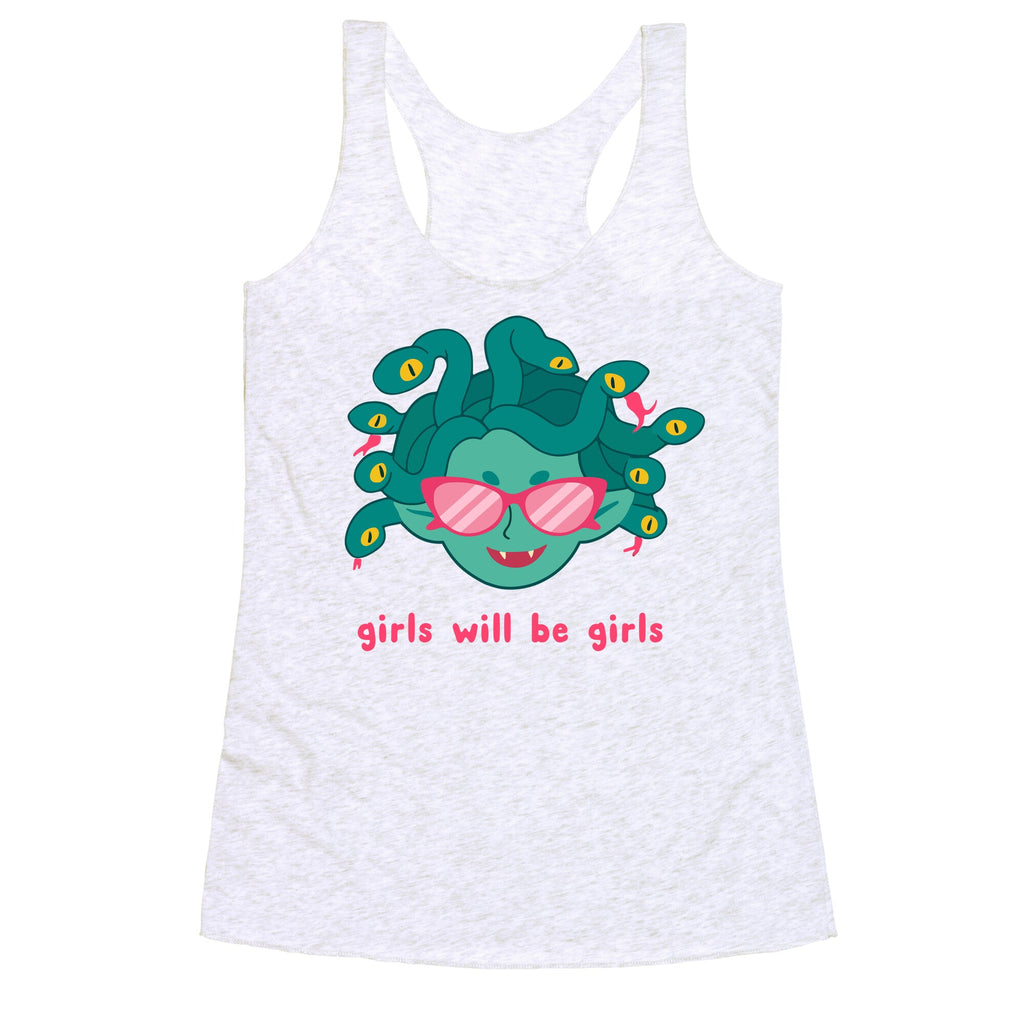 Girls Will Be Girls Racerback Tank