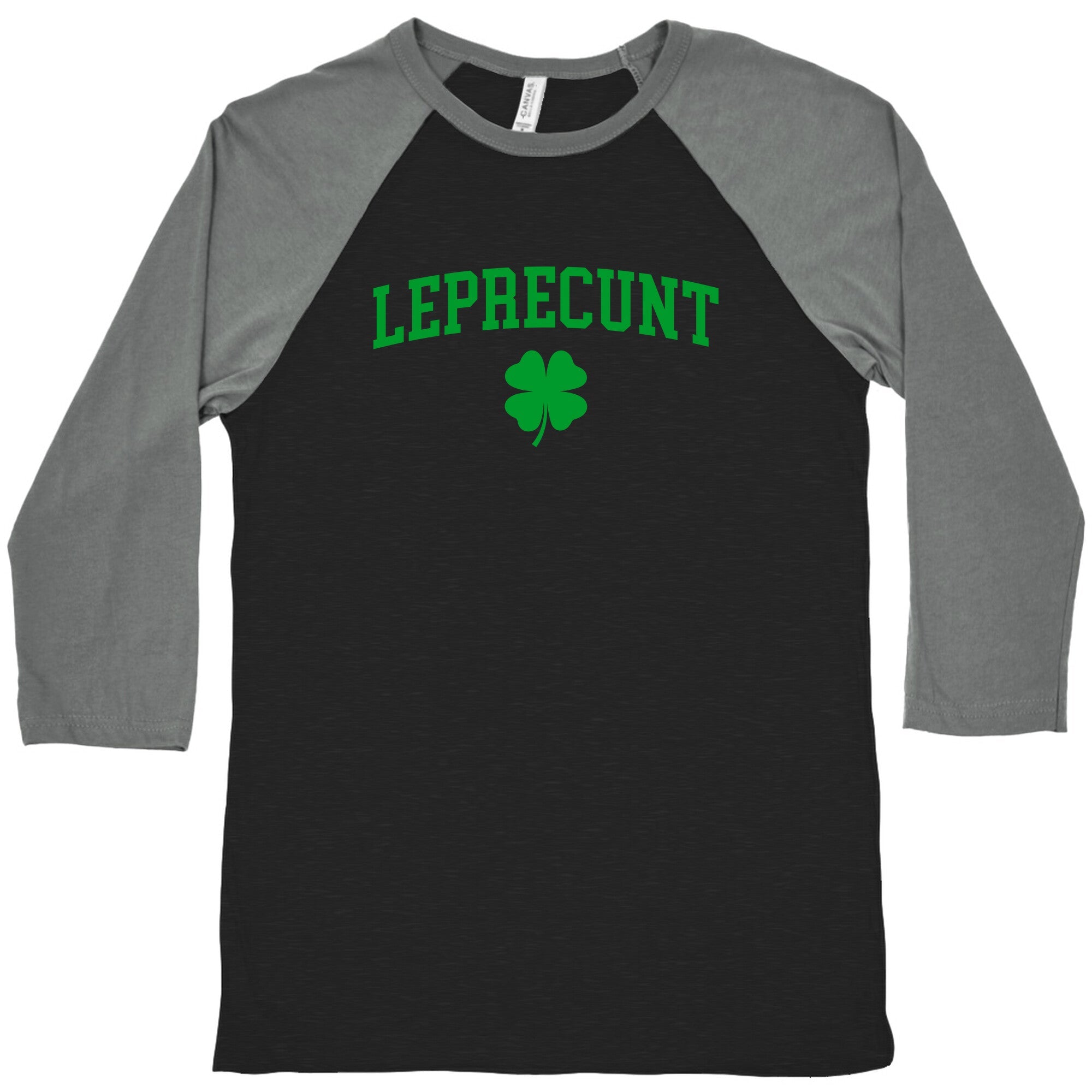 Leprecunt Baseball Tee