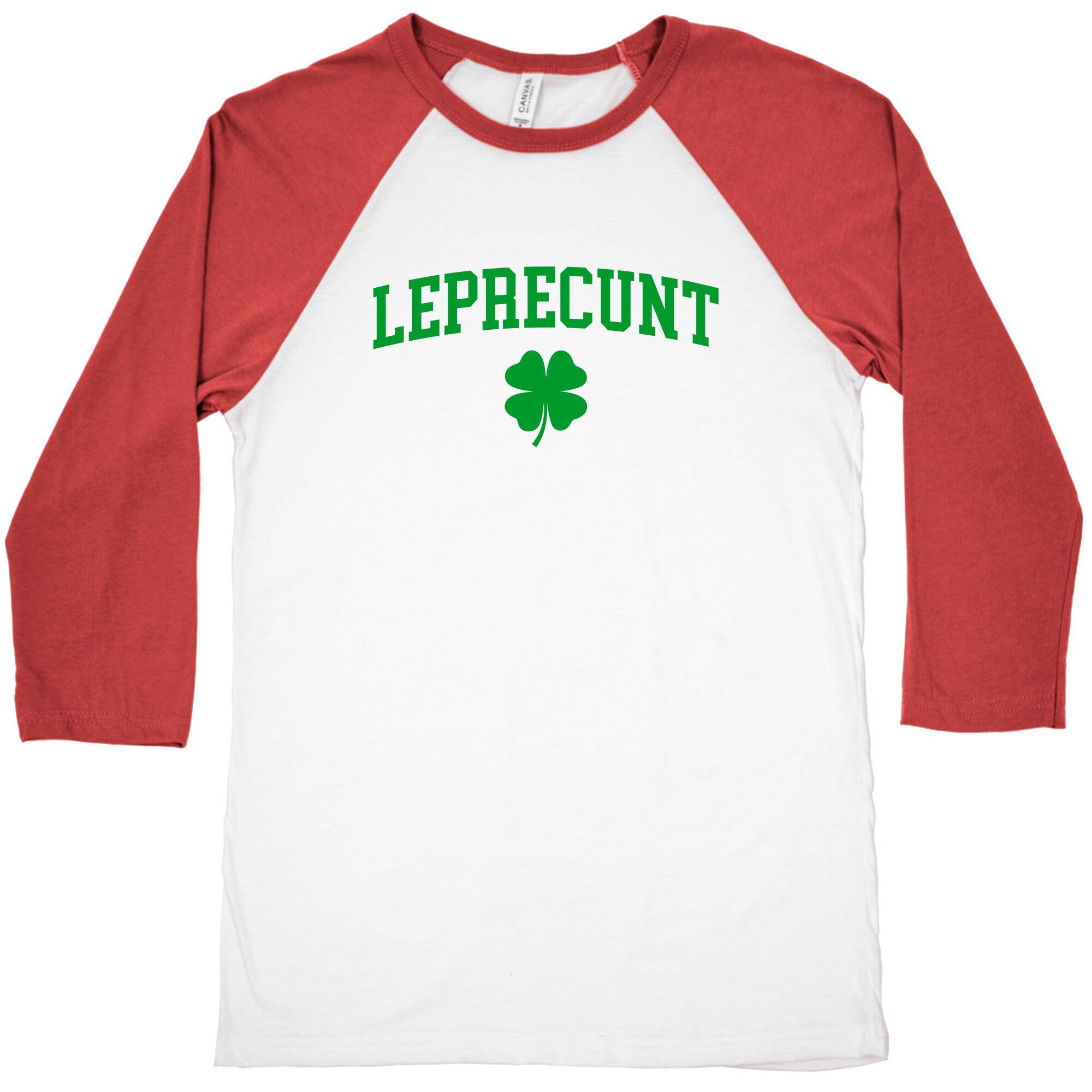 Leprecunt Baseball Tee