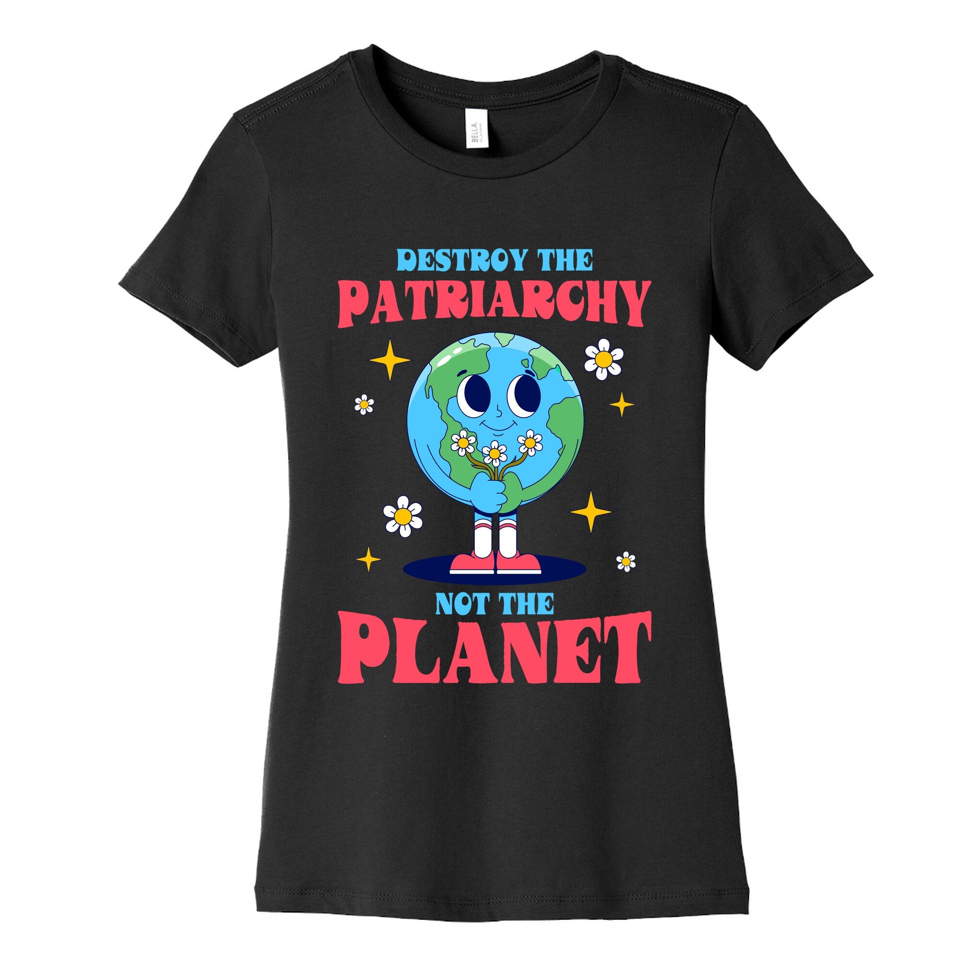 Destroy The Patriarchy Womens Cotton Tee