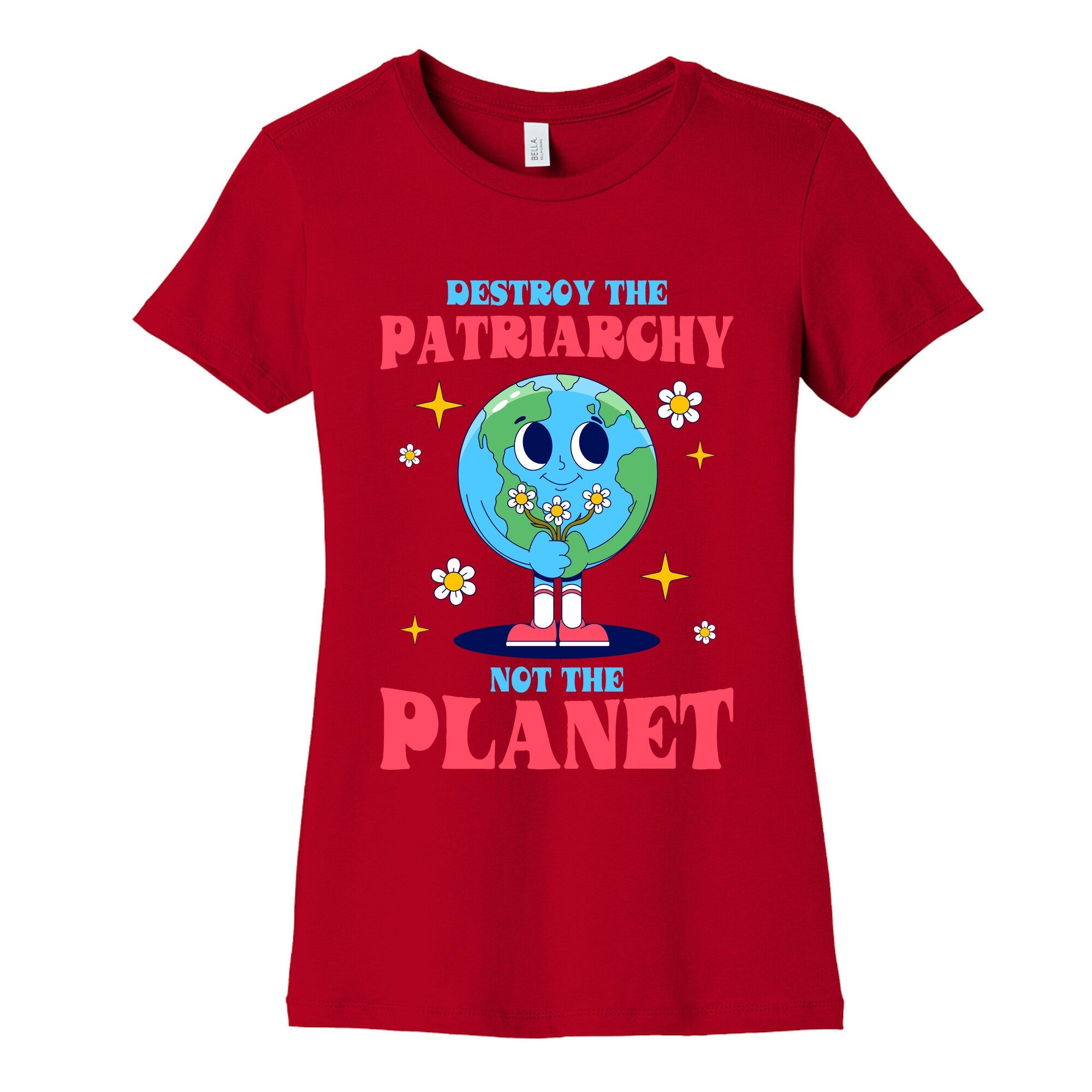 Destroy The Patriarchy Womens Cotton Tee