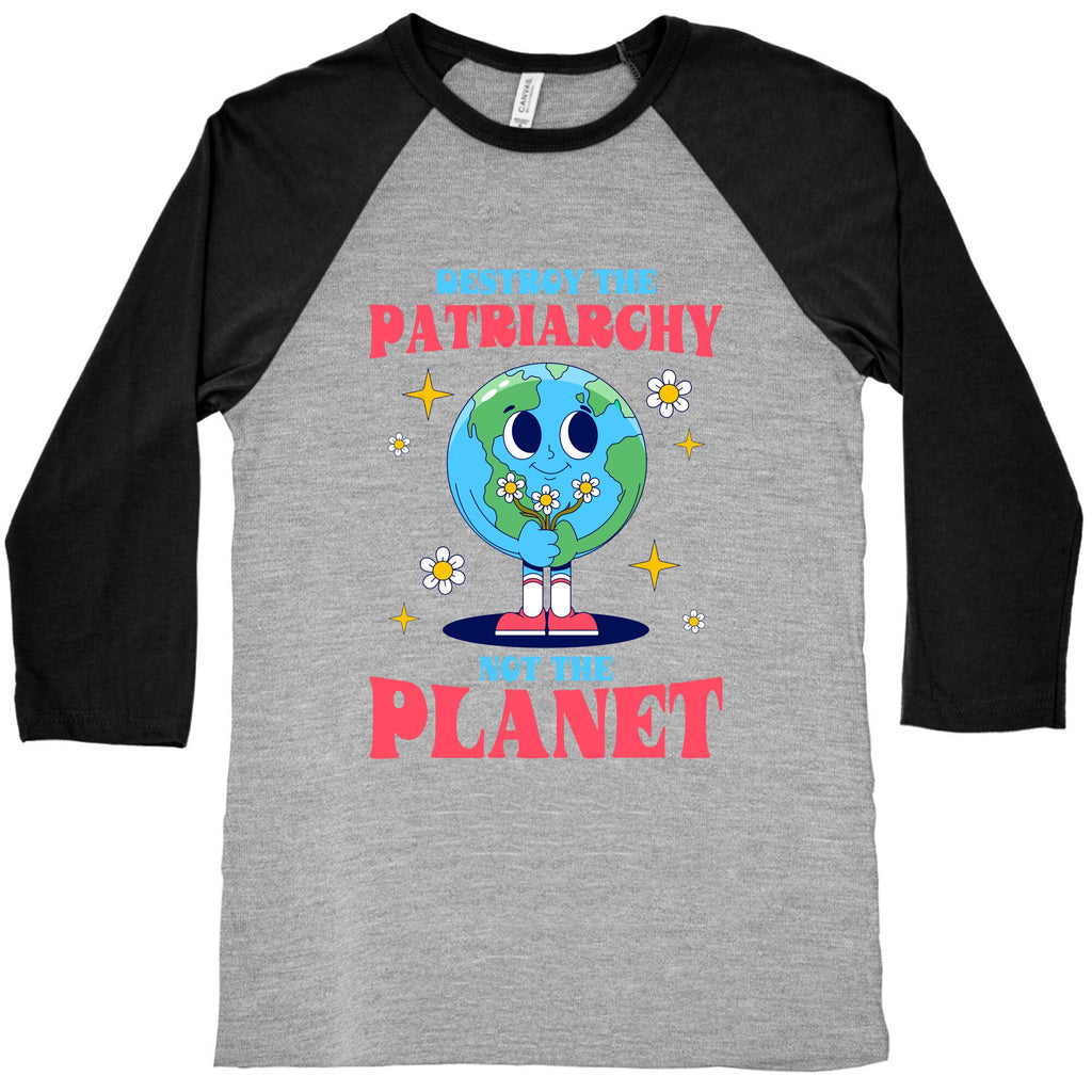 Destroy The Patriarchy Baseball Tee