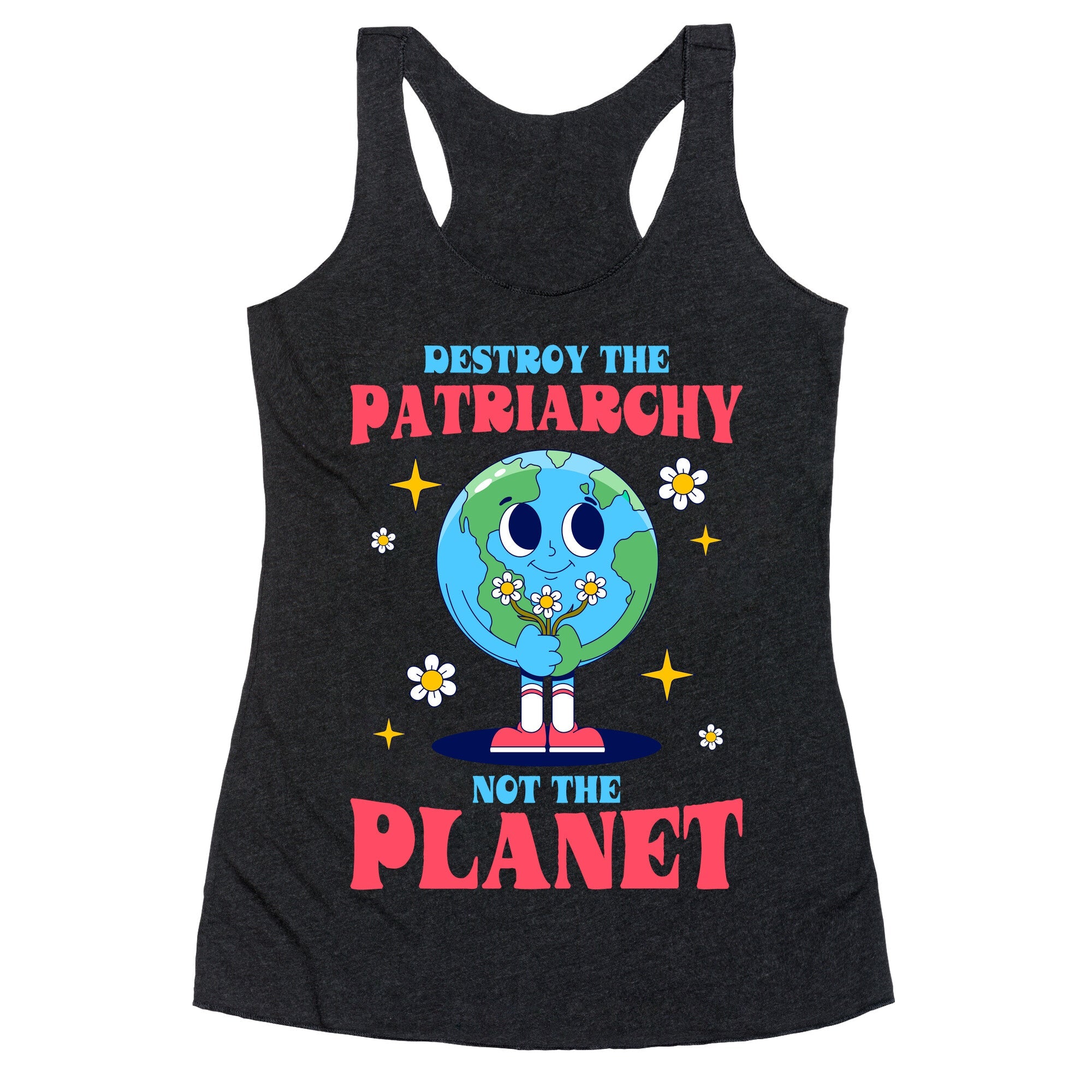 Destroy The Patriarchy Racerback Tank