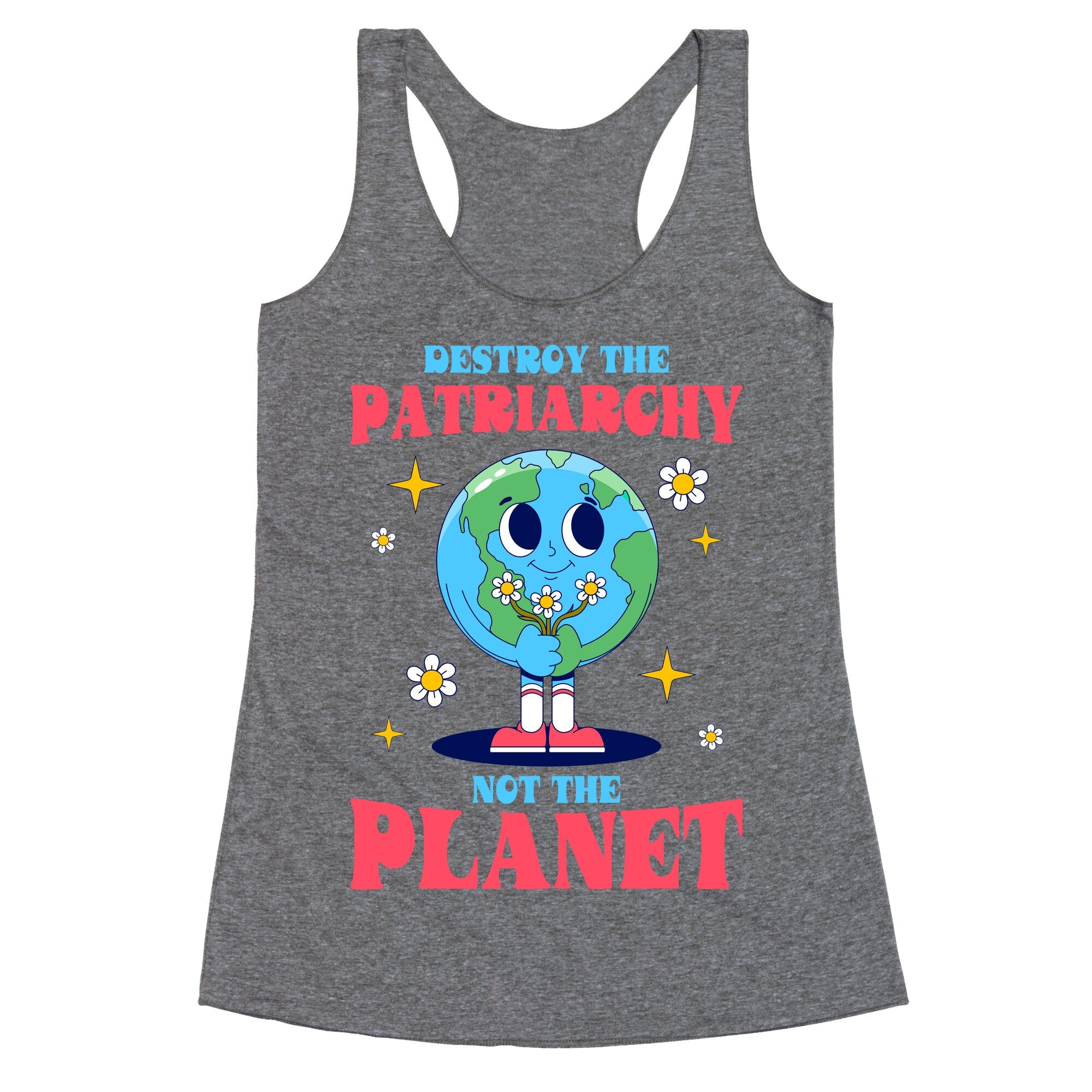 Destroy The Patriarchy Racerback Tank
