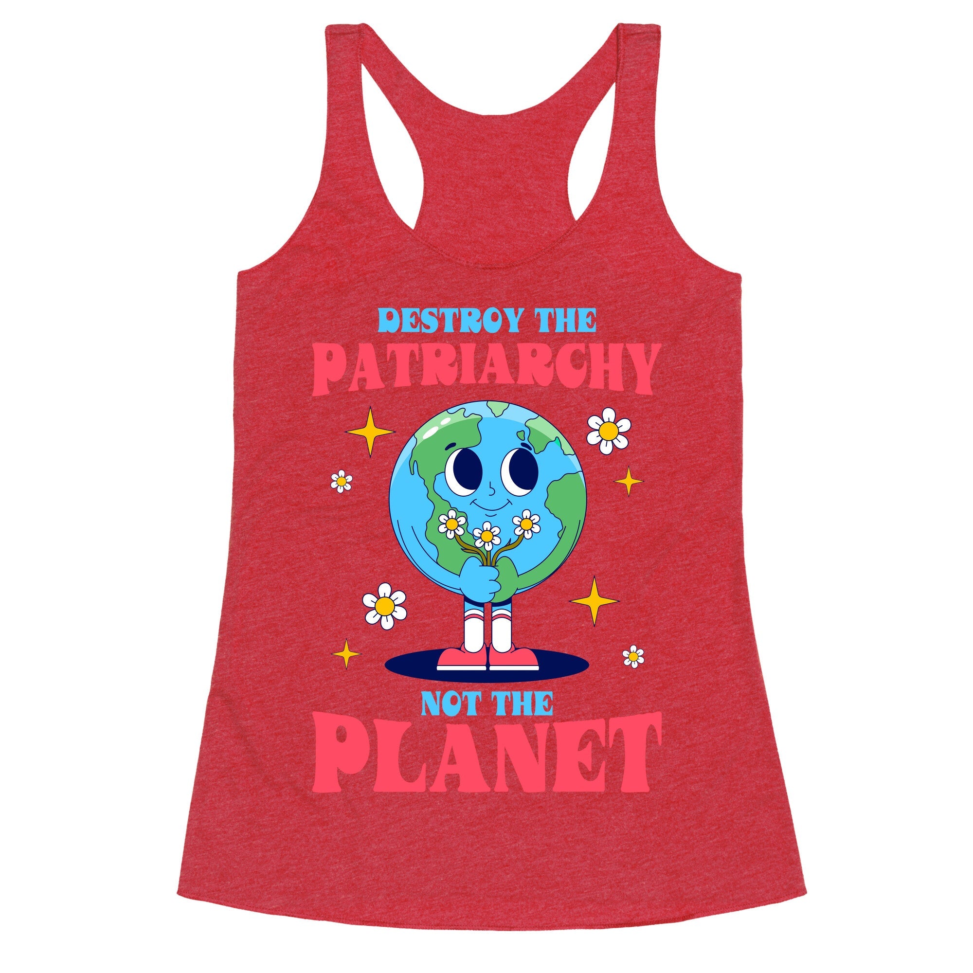 Destroy The Patriarchy Racerback Tank