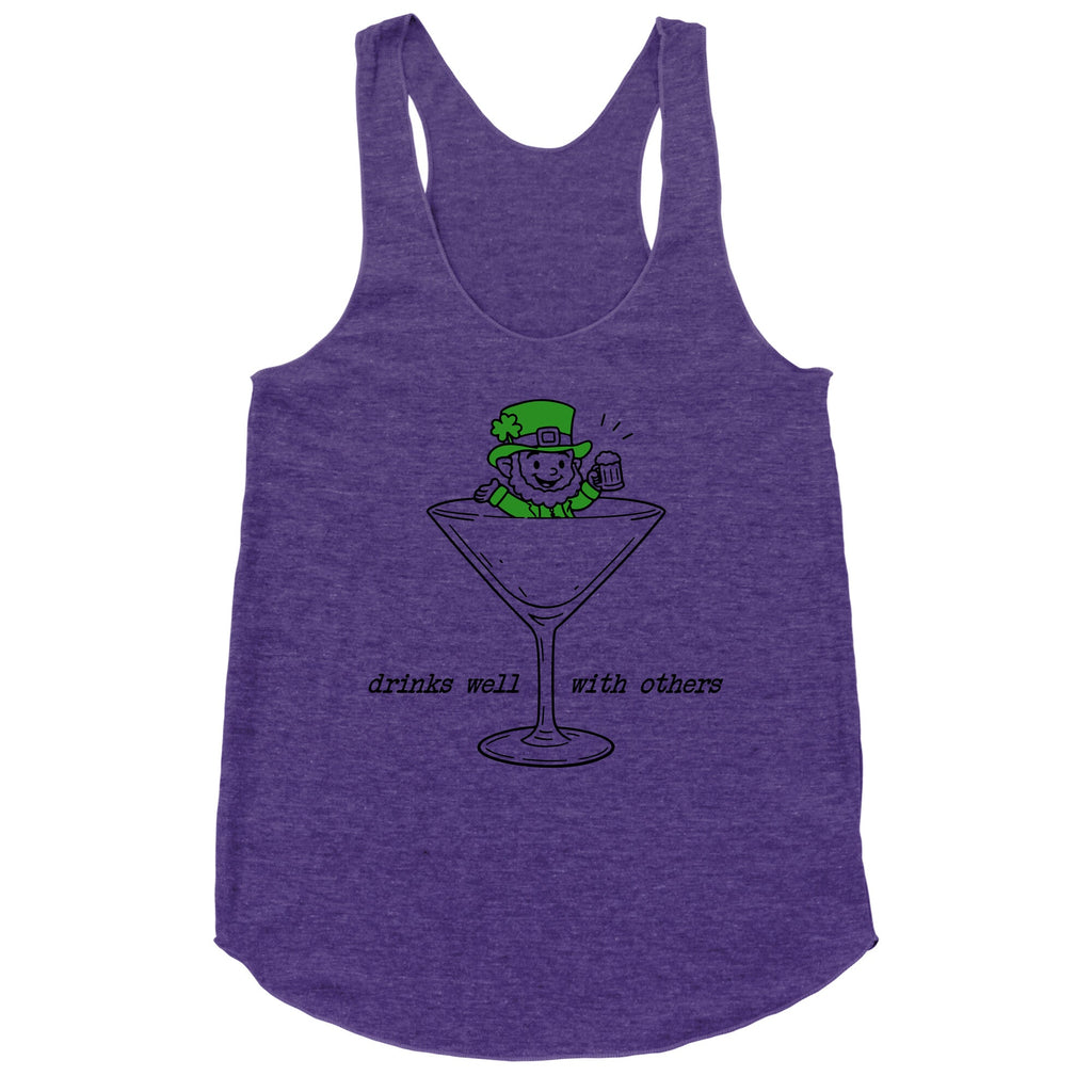 Drinks Well With Others Racerback Tank