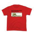 Toad Sat And Did Nothing Kids Tee