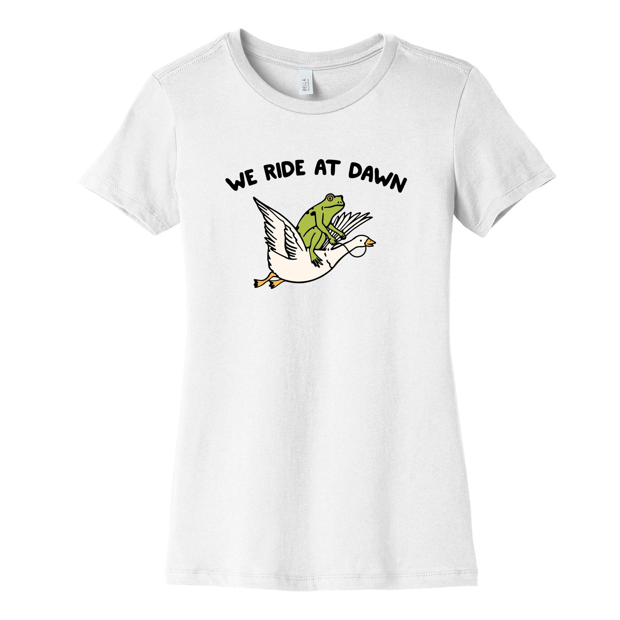 We Ride At Dawn Womens Cotton Tee