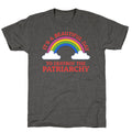 Beautiful Day To Destroy The Patriarchy Unisex Triblend Tee