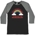 Beautiful Day To Destroy The Patriarchy Baseball Tee