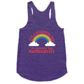 Beautiful Day To Destroy The Patriarchy Racerback Tank