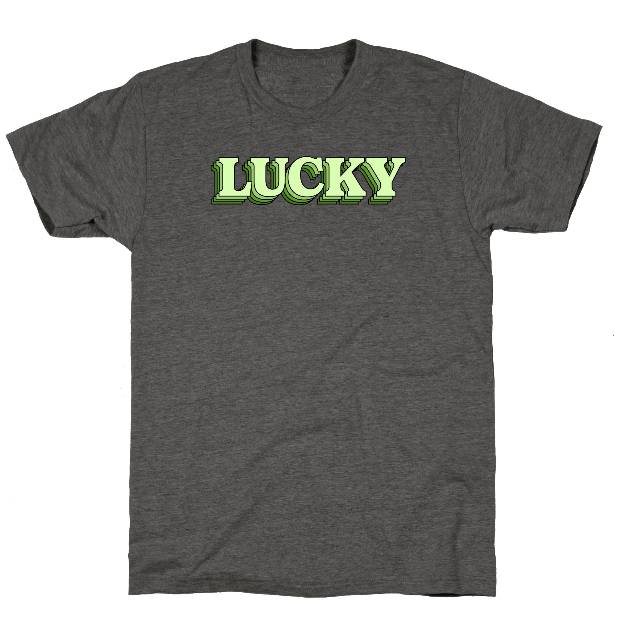 Lucky Unisex Triblend Tee