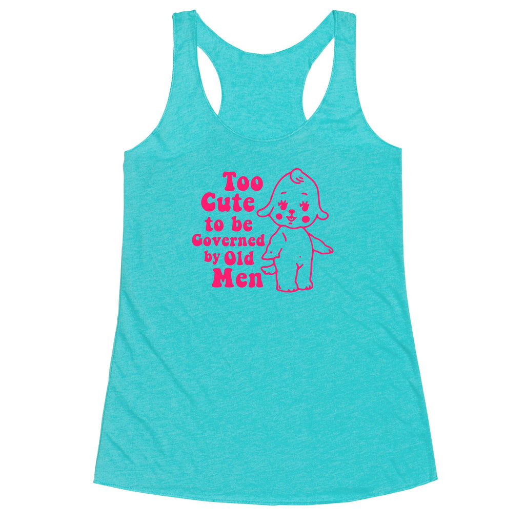 Too Cute Racerback Tank