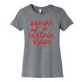 Woman Of A Certain Rage Womens Cotton Tee