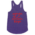 Woman Of A Certain Rage Racerback Tank