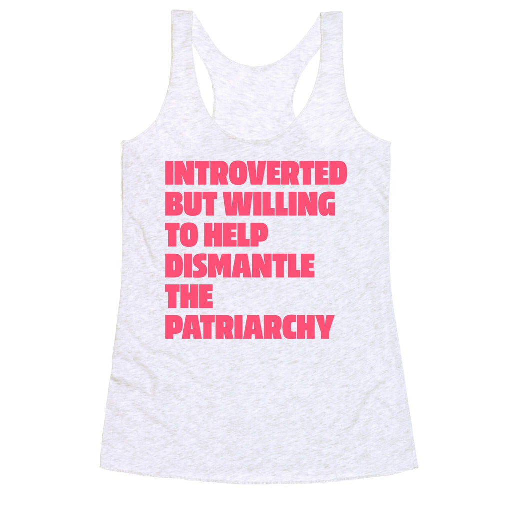 Introverted Racerback Tank