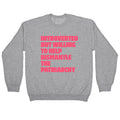 Introverted Crewneck Sweatshirt