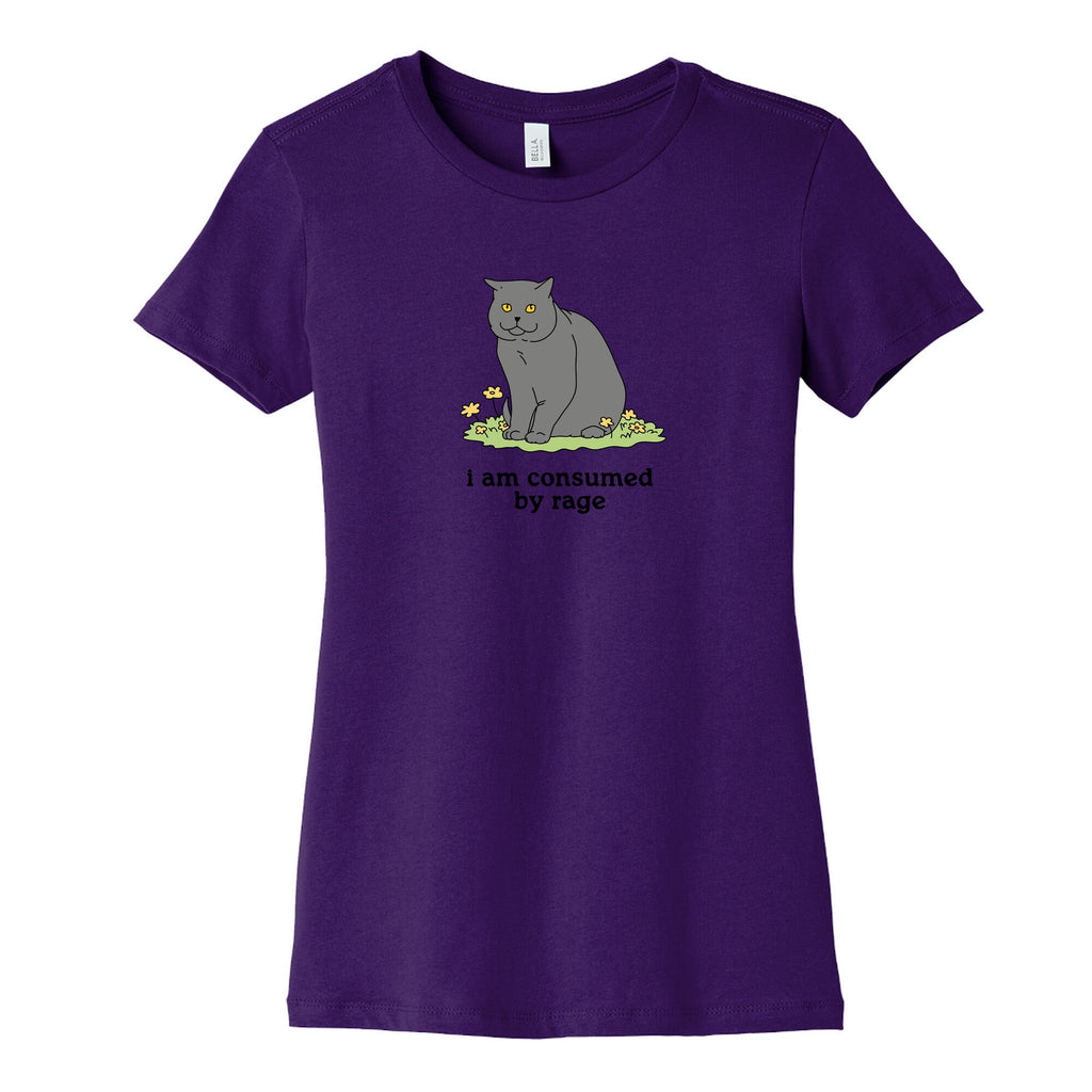 Consumed By Rage Womens Cotton Tee