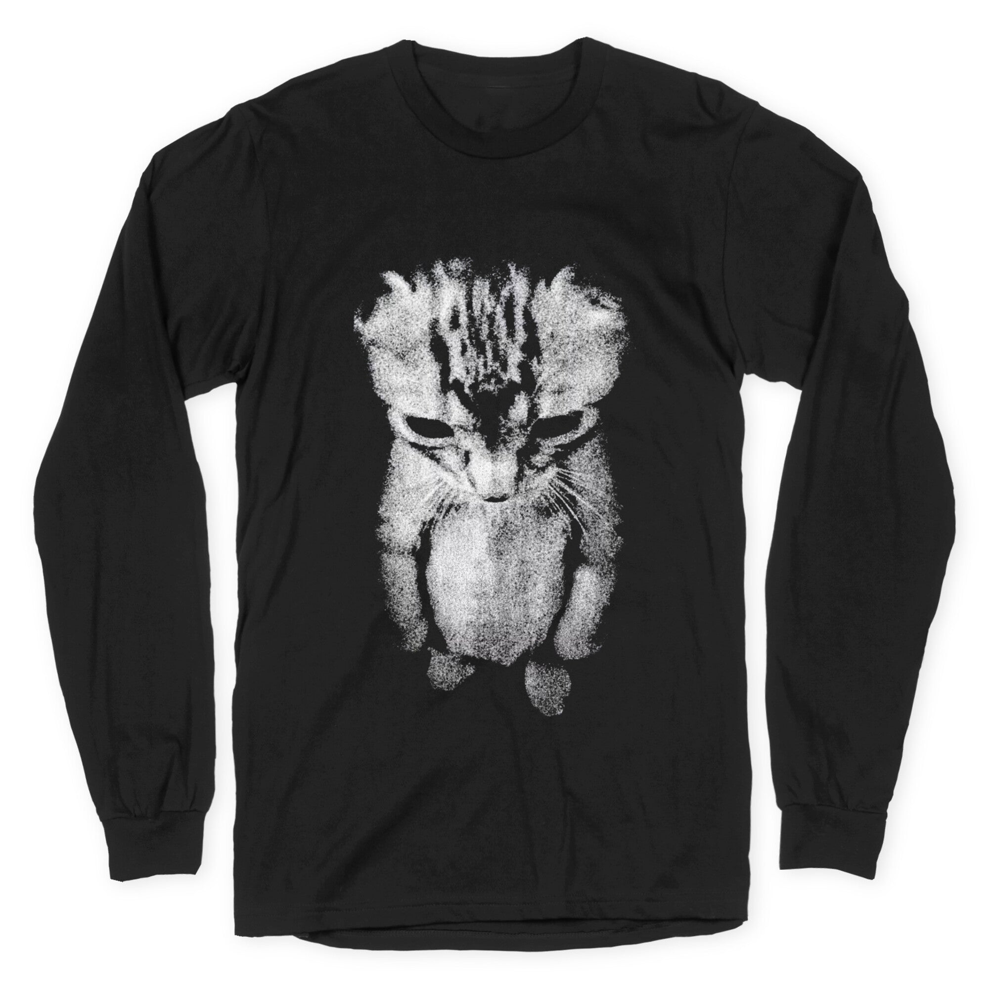 Sad Little Cat Longsleeve Tee