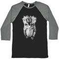Sad Little Cat Baseball Tee