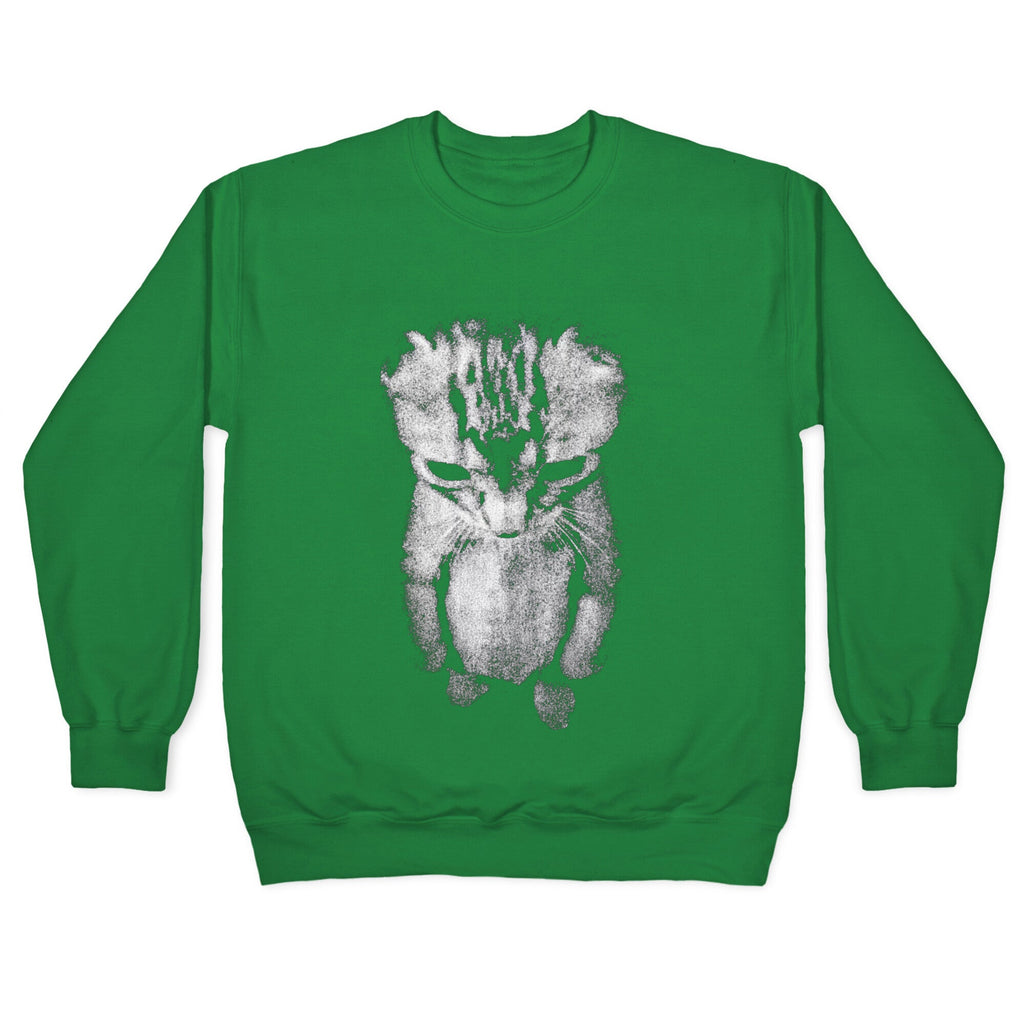 Sad Little Cat Crewneck Sweatshirt