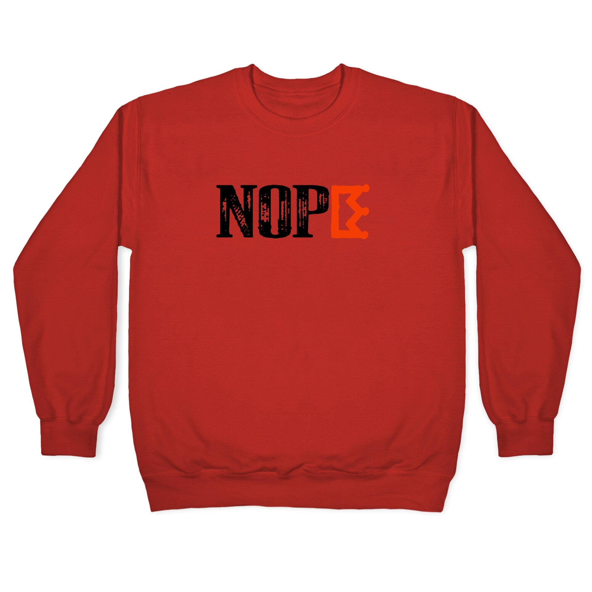 No Kings NOPE Crewneck Sweatshirt